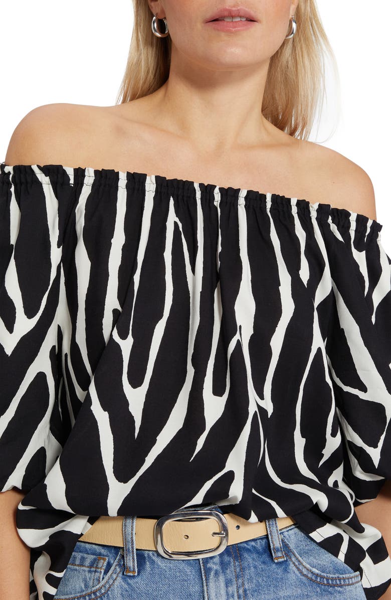Sanctuary Sun-kissed Off the Shoulder Top, Alternate, color,