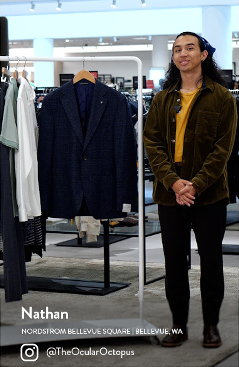 Morton Soft Constructed Wool Sport Coat, sales video thumbnail