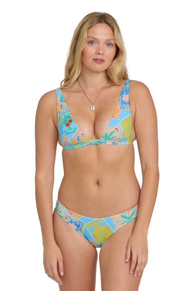 Coastal Cruise Bondi Bikini Bottoms, Alternate, color, DREAM BLUE