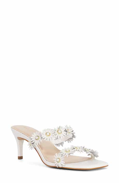 Maltas Kitten Heel Slide Sandal