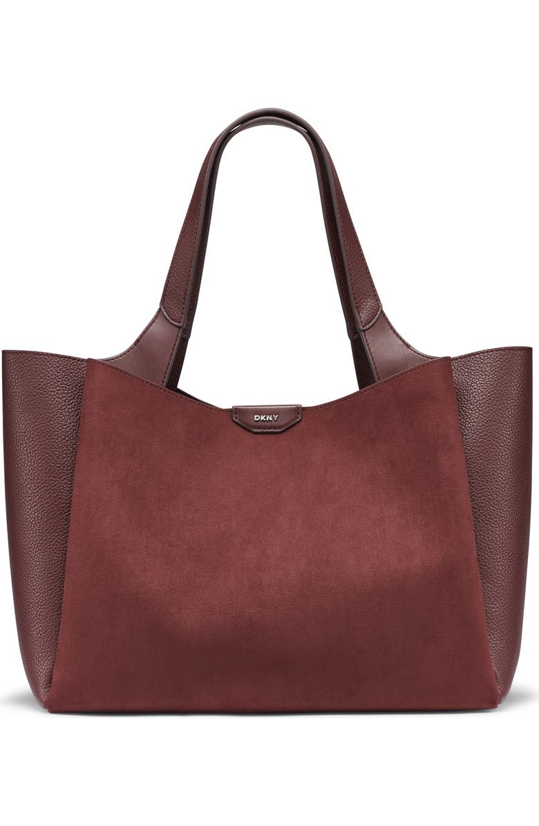 DKNY Willa Tote, Main, color, Aged Wine
