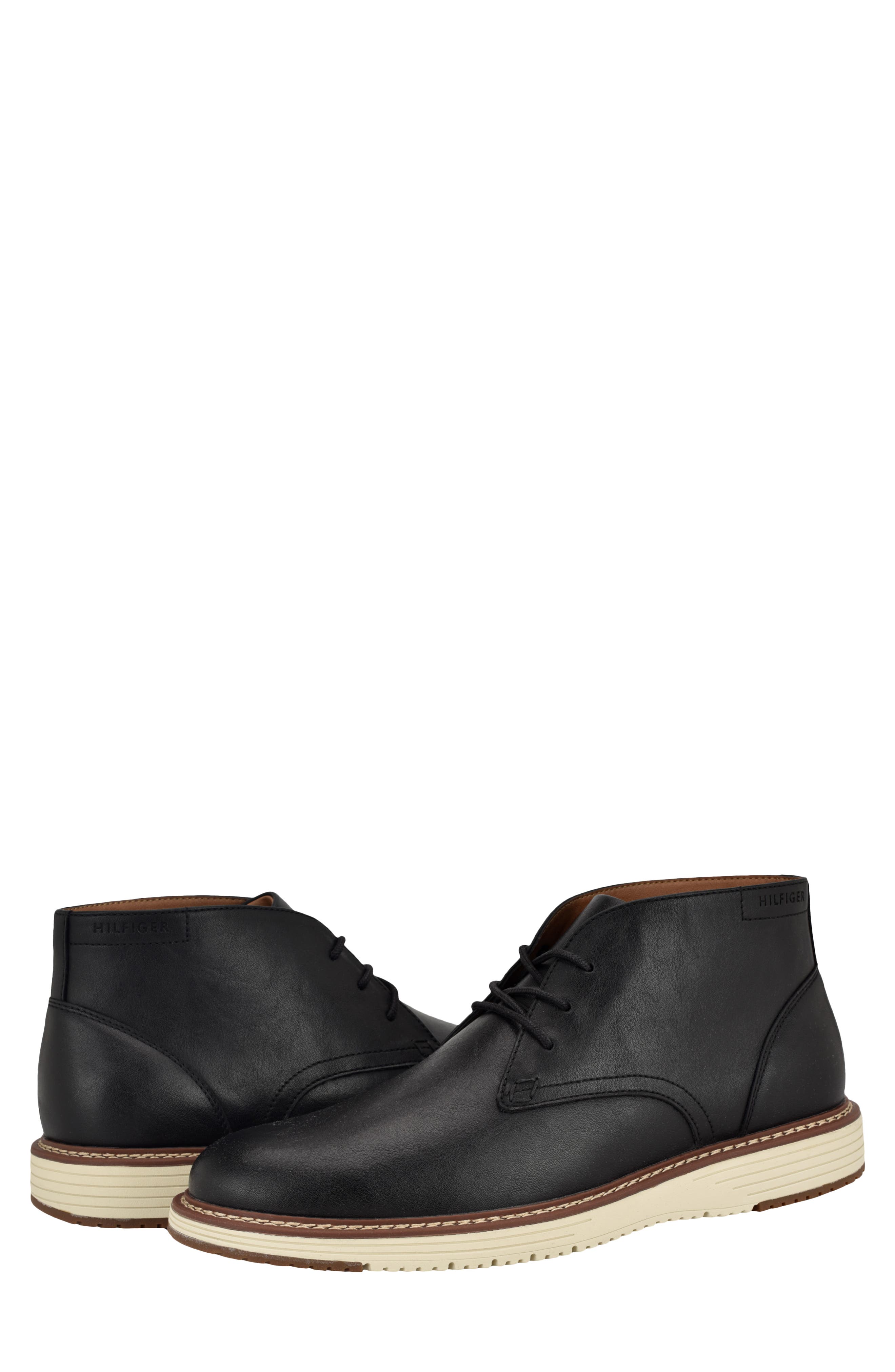 Tommy Hilfiger Harbin Chukka Boot, Alternate, color, Black