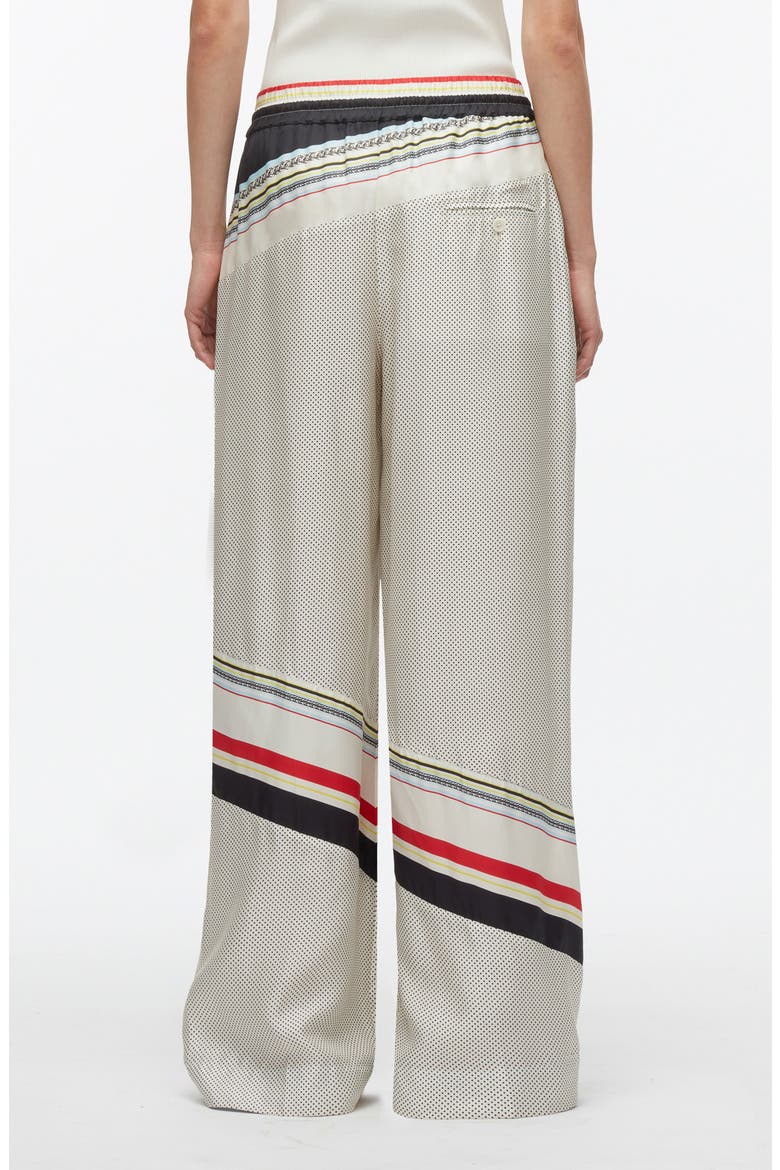 Liberty Silk Pajama Pants, Alternate, color, IVORY MULTI