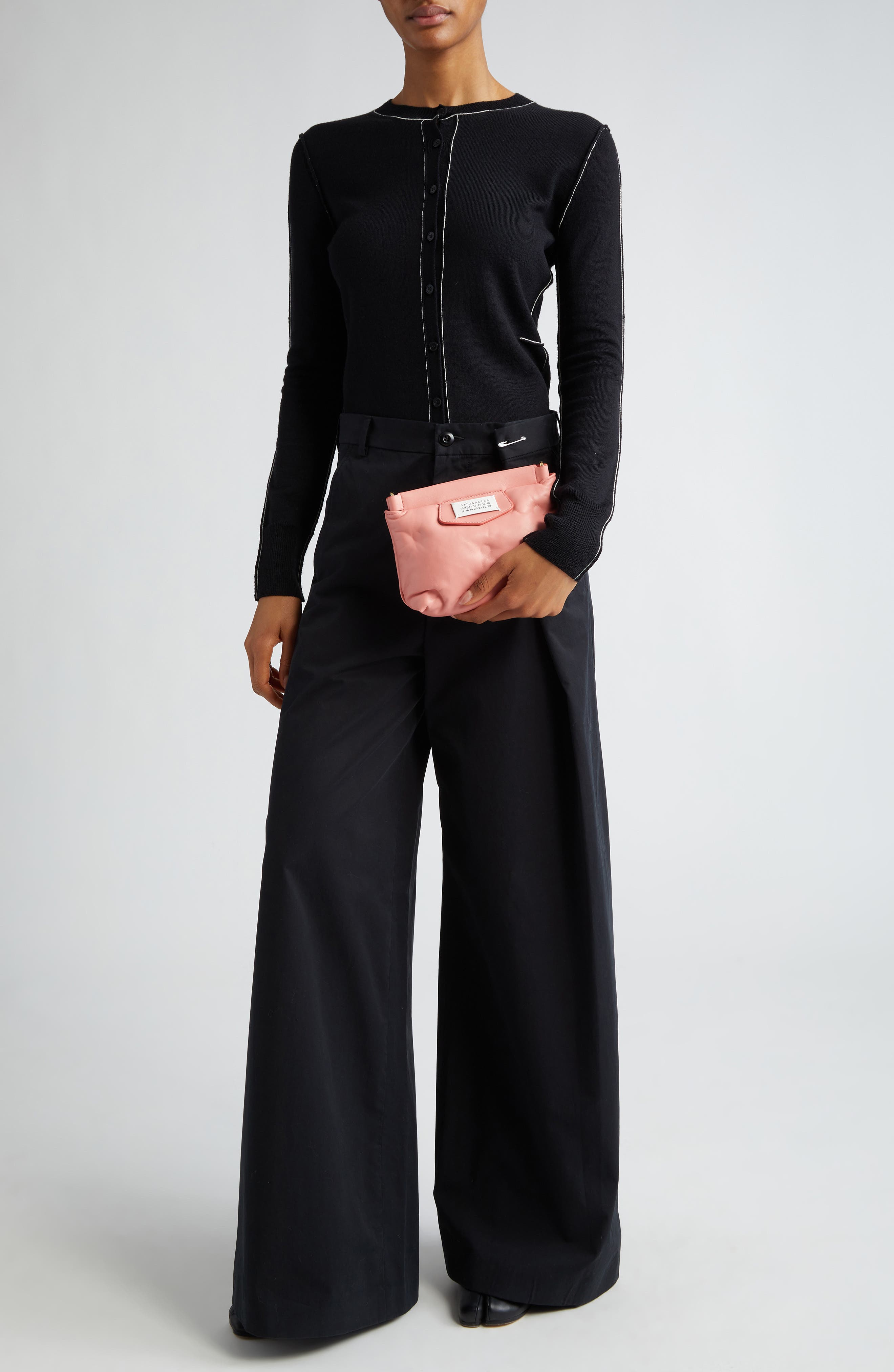 Mini Glam Slam Red Carpet Leather Bag, Alternate, color, CORAL