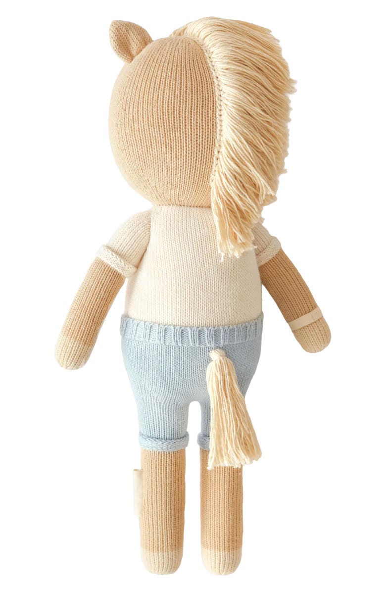 cuddle+kind Liam the Pony Stuffed Animal, Alternate, color, Blue