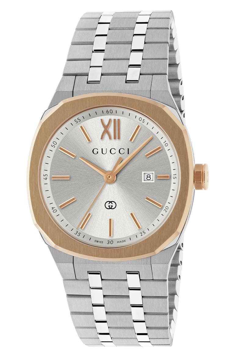 25H Bracelet Watch, 30mm, Main, color, SILVER