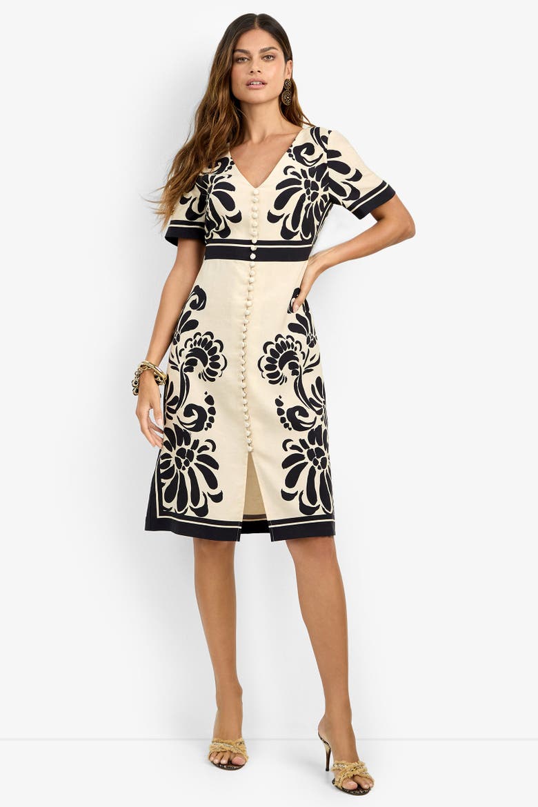 Jennah Dress, Alternate, color, Tivoli