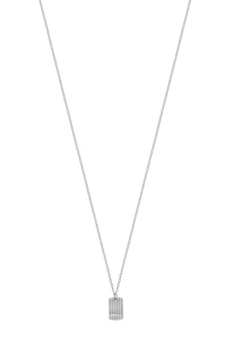 Nordstrom Station Necklace LAFONN authentic Silver Cz Diamond Necklace