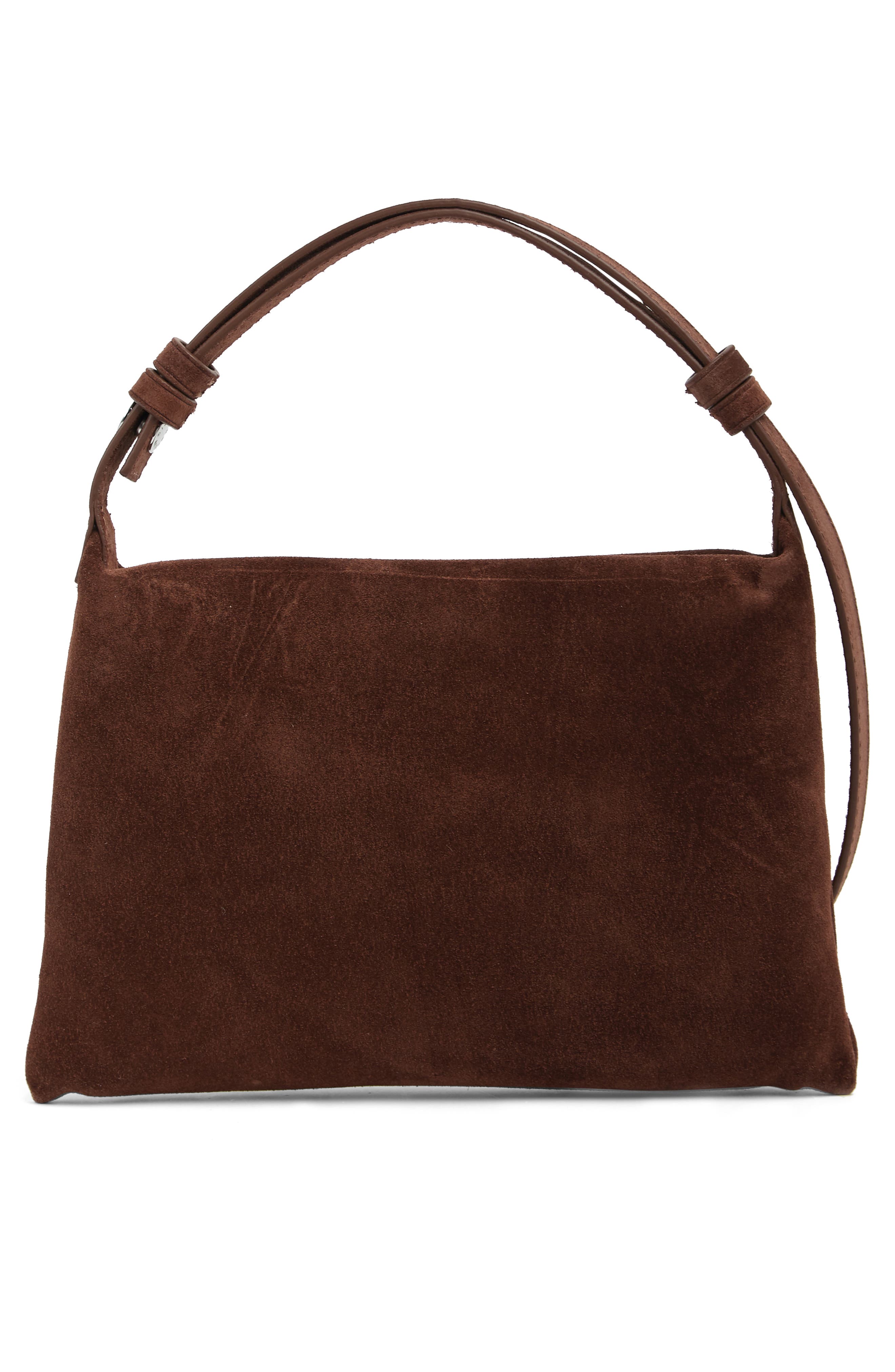 Simon Miller Mini Puffin Suede Bag, Alternate, color, 