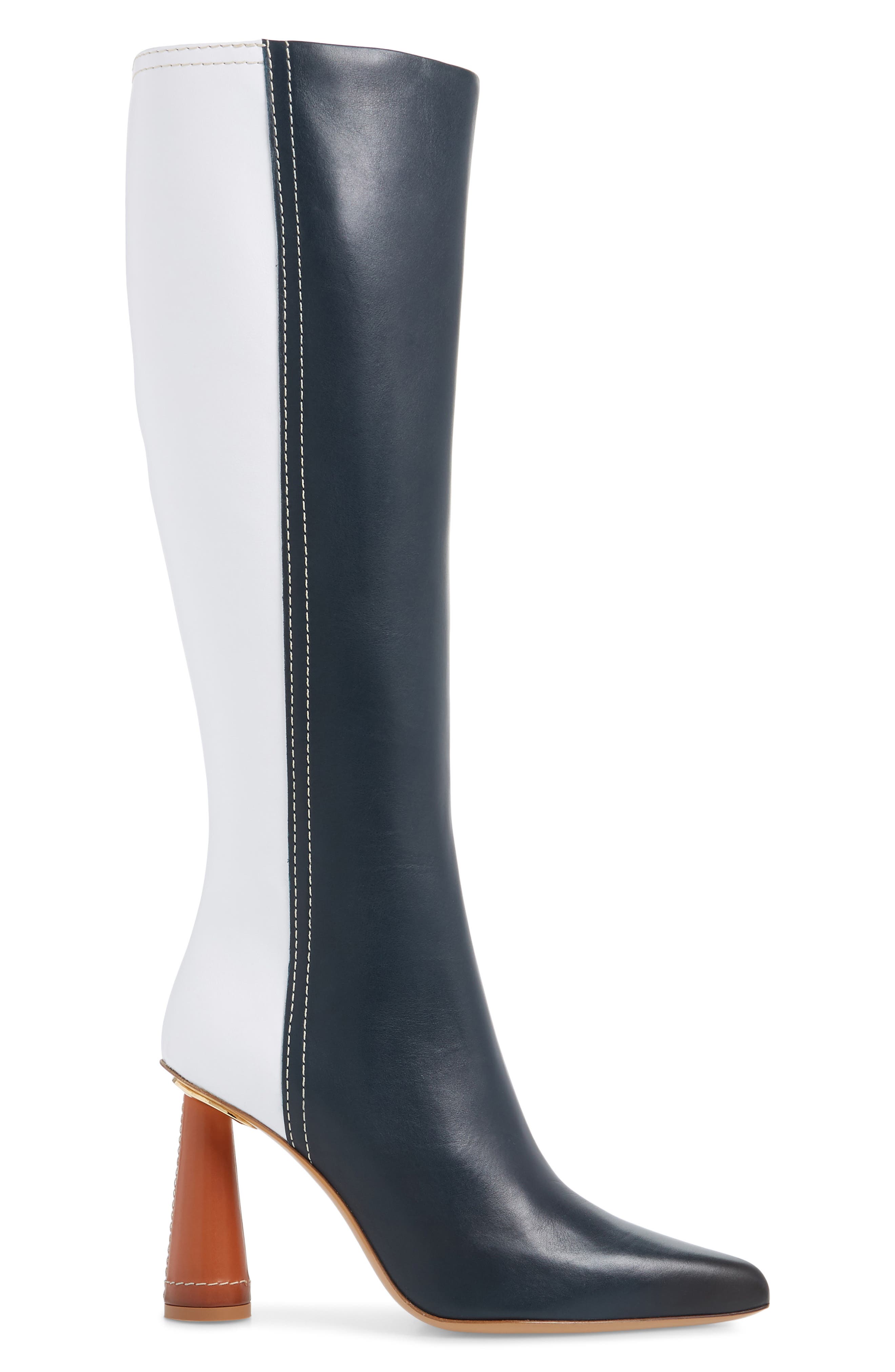 Jacquemus Les Bottes Leon Hautes Knee High Boot, Alternate, color, 