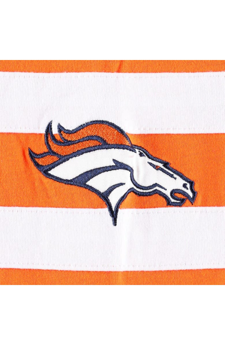 STARTER Men's Starter Orange/White Denver Broncos Halftime Long Sleeve T-Shirt, Alternate, color,