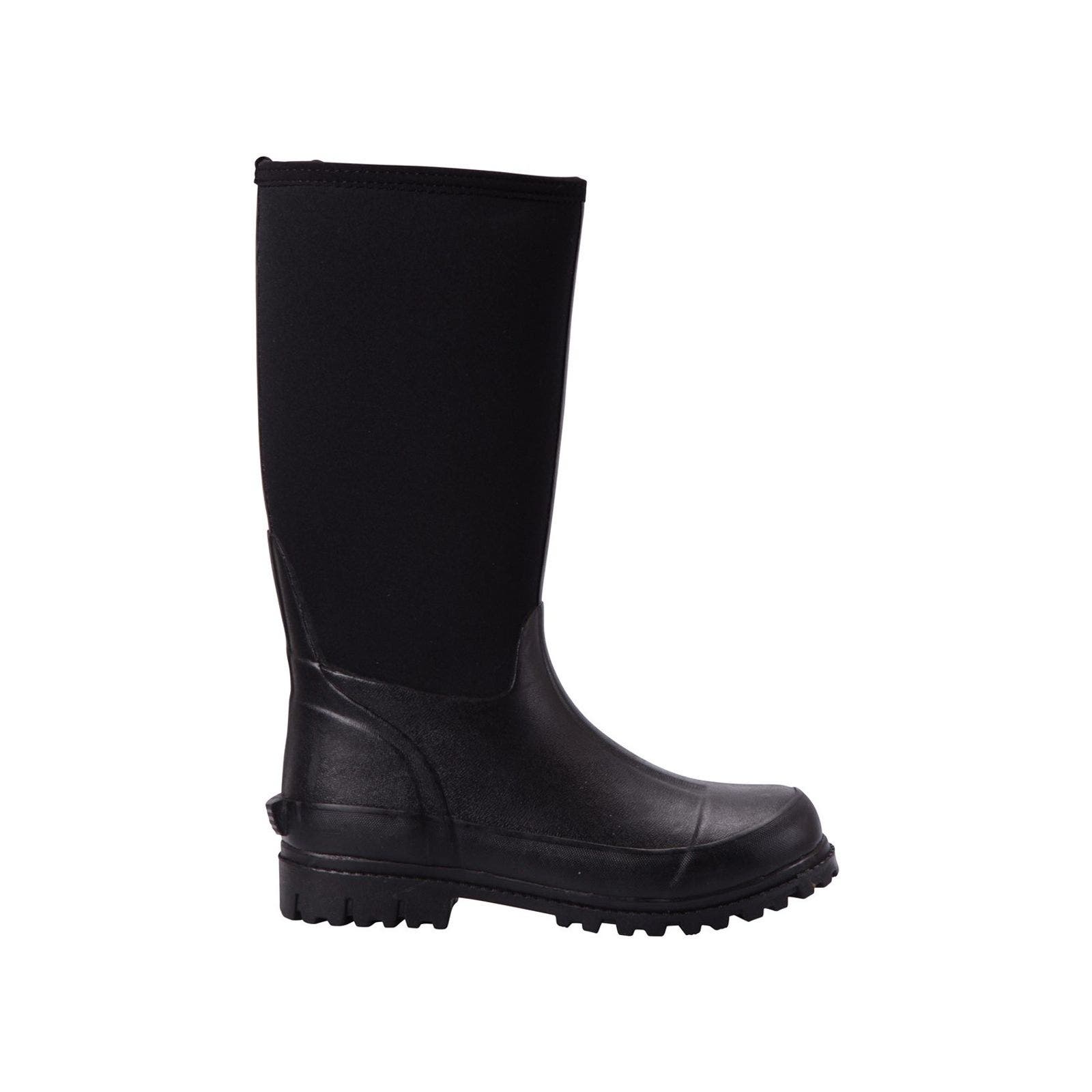 Mucker Neoprene Calf Boots, Alternate, color, Black