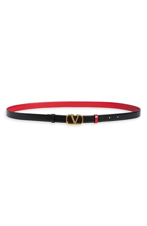 VLOGO Reversible Leather Belt