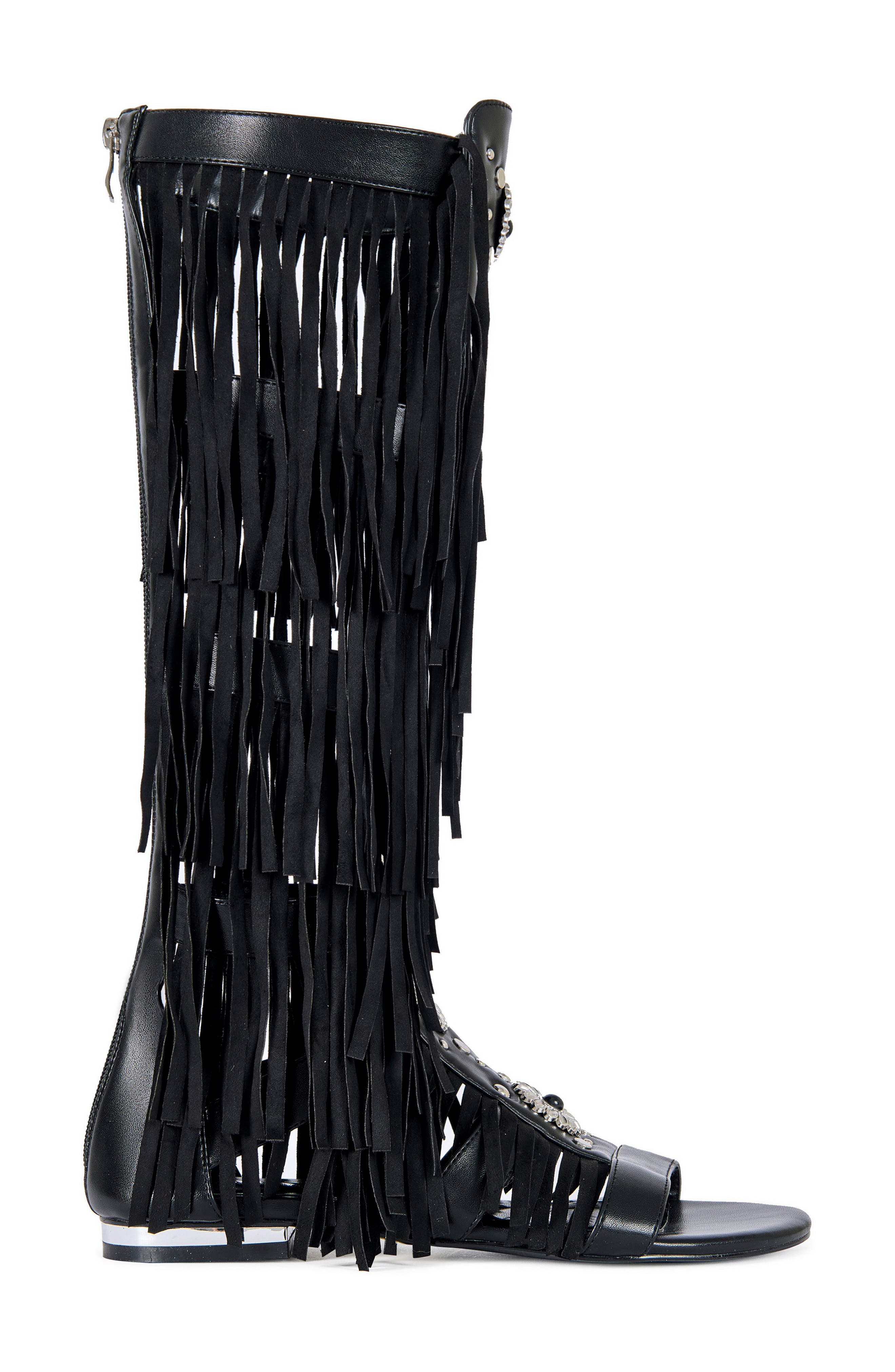 AZALEA WANG Dustine Gladiator Sandal, Alternate, color, 