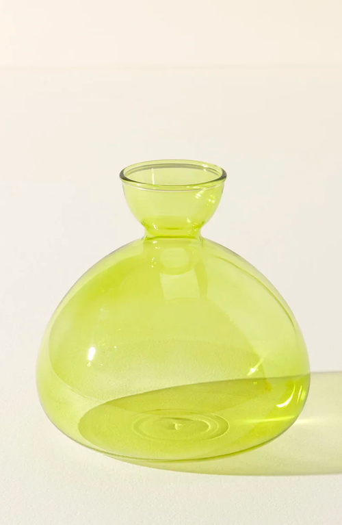 Uncommon Goods Avocado Vase In Grass Green