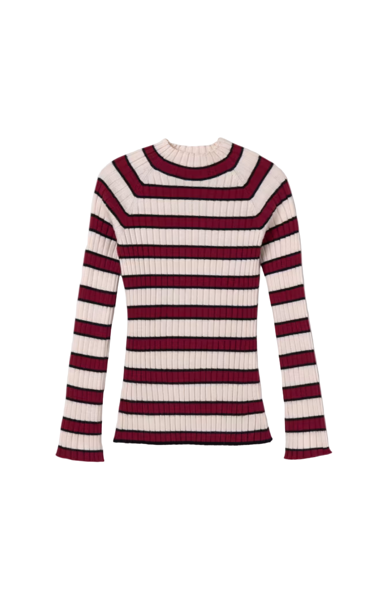 Mayoral Knit Turtleneck, Main, color, Cream