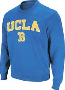 COLOSSEUM Men's Colosseum Blue UCLA Bruins Arch & Logo Crew Neck Sweatshirt