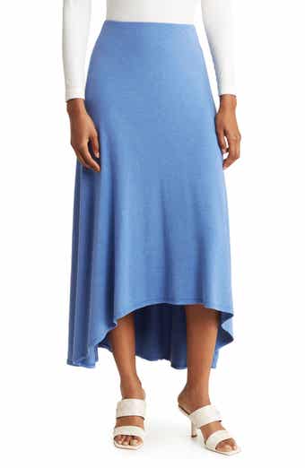 Asymmetric Hi-Low Skirt