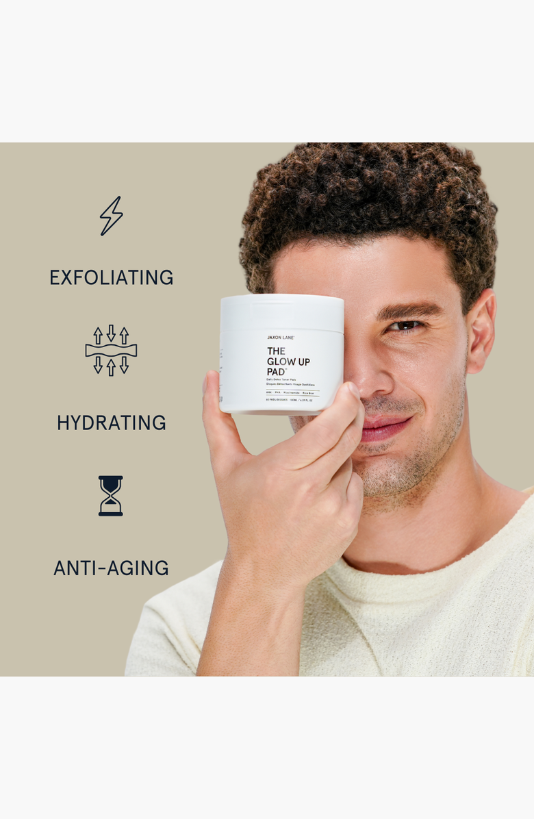 JAXON LANE Glow Up Daily Detox Toner Pads, Alternate, color, NO COLOR