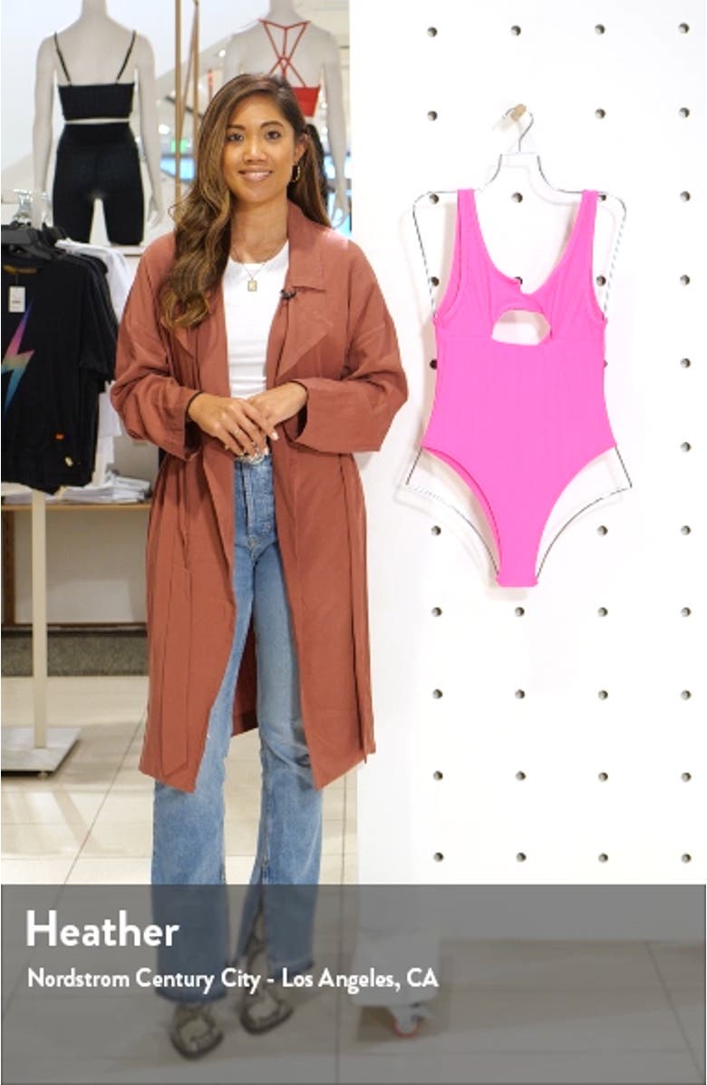 Cody Cutout One-Piece Swimsuit, sales video thumbnail