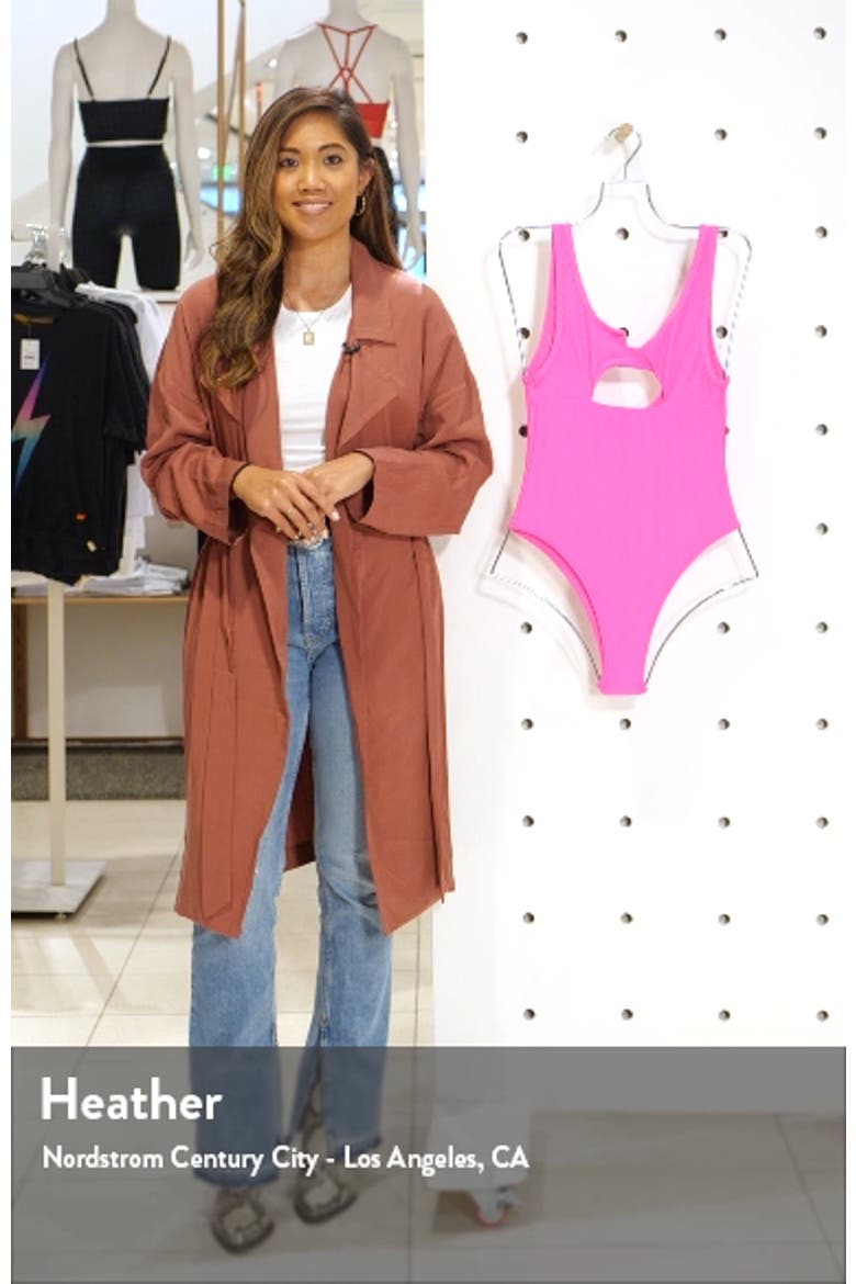 Cody Cutout One-Piece Swimsuit video