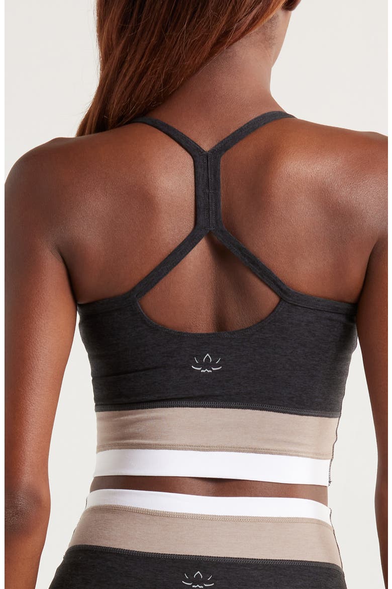 Colorblock Space Dye Crop Tank Top, Alternate, color, DARKEST NIGHT TRI-COLOR