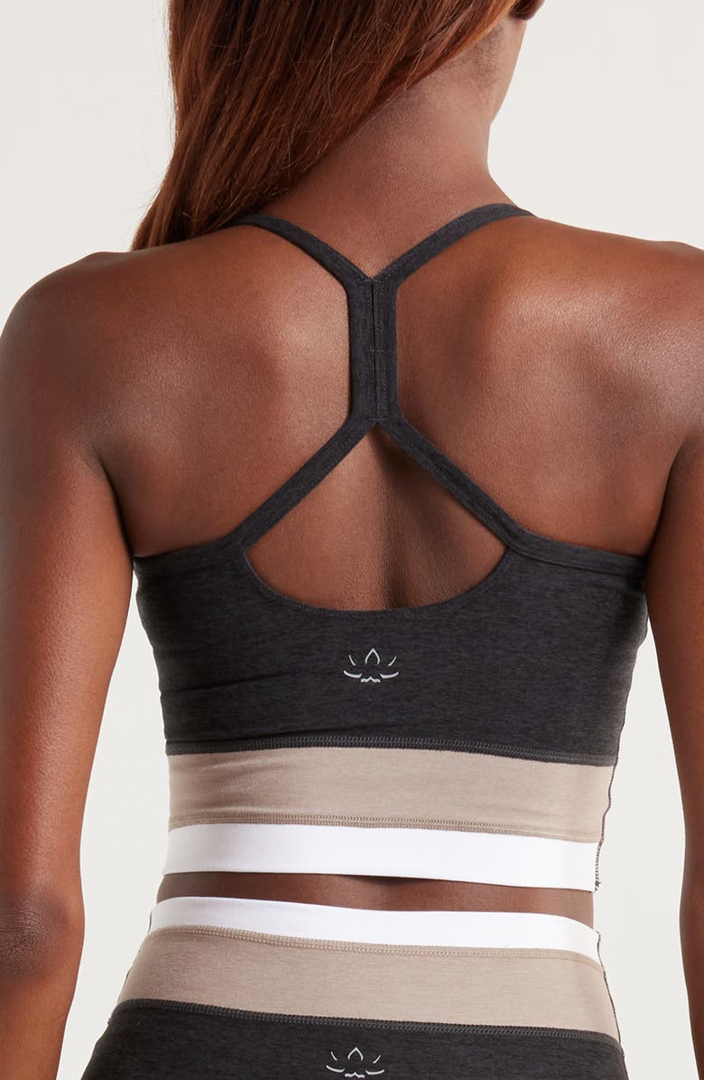 Beyond Yoga Colorblock Space Dye Crop Tank Top, Alternate, color,