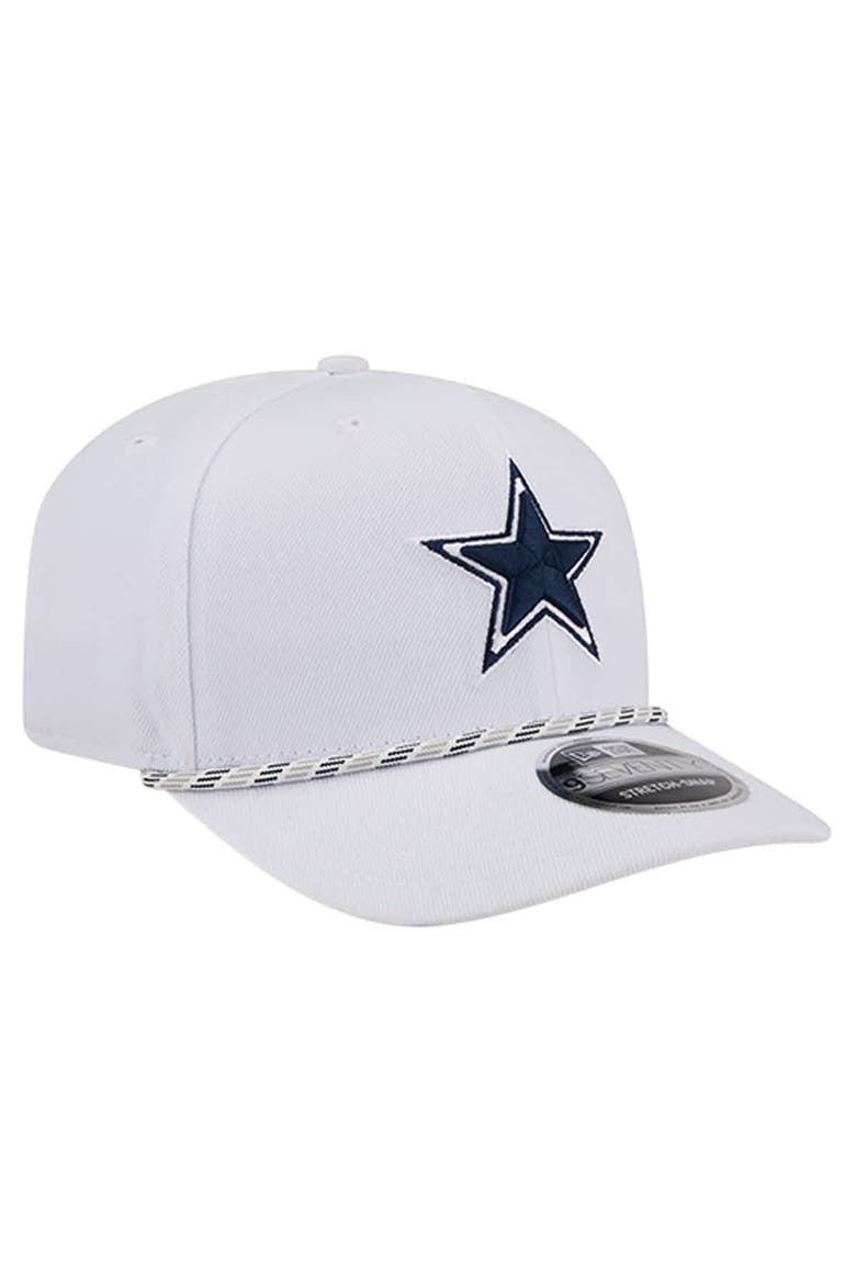 Men's New Era White Dallas Cowboys Gameday Multi Rope 9SEVENTY Adjustable Hat, Alternate, color, White