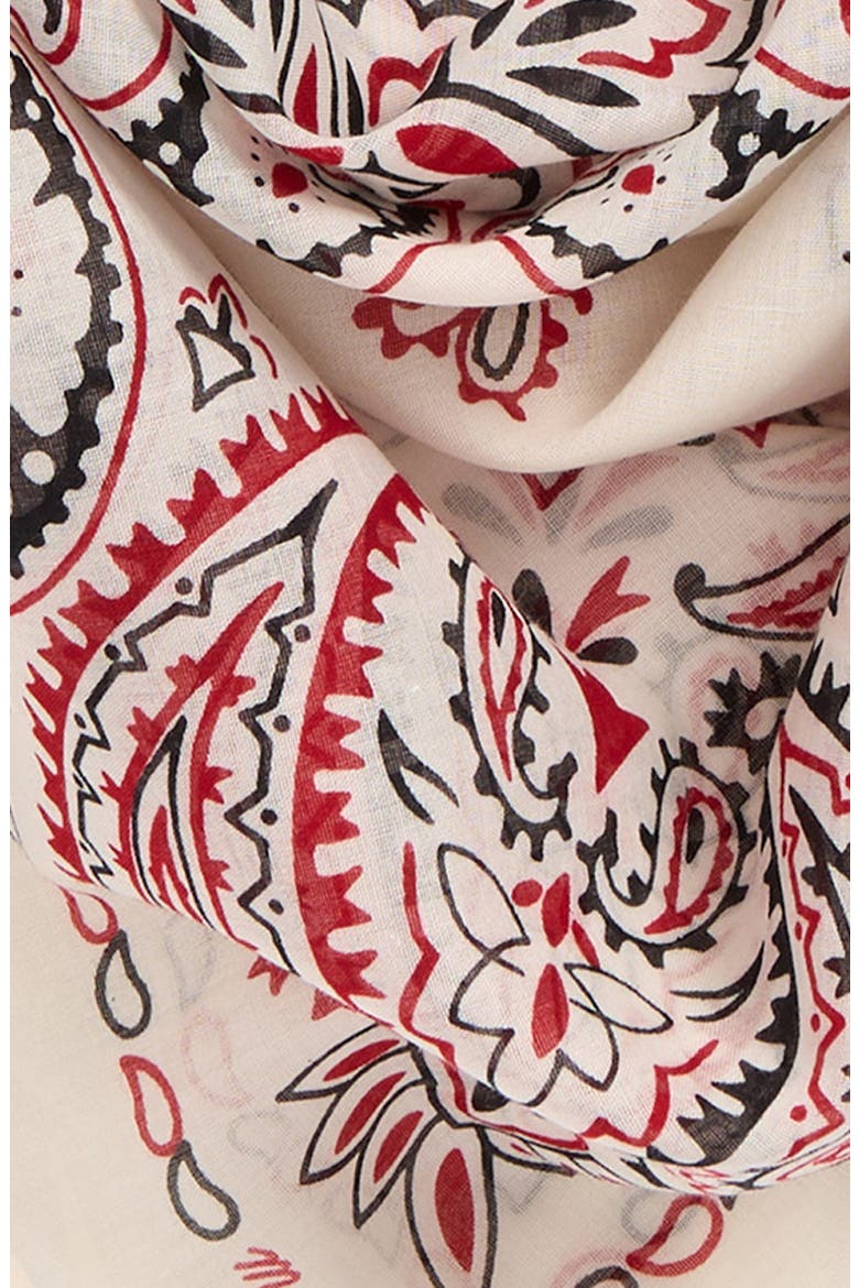 Medium Cotton Bandana, Alternate, color, PRIMAVERA VINTAGE IVORY
