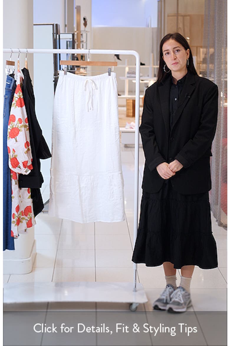 Dune Tie Waist Maxi Skirt video