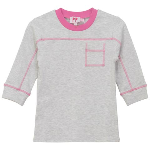 Color Block Contrast Panel Pocket T-Shirt (Little Kid & Big Kid)