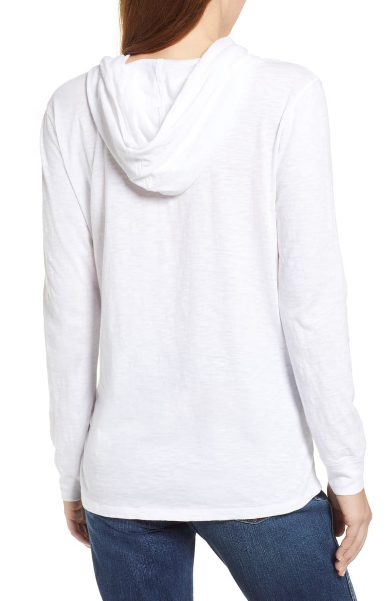 Caslon<sup>®</sup> Slub Hoodie, Alternate, color, 