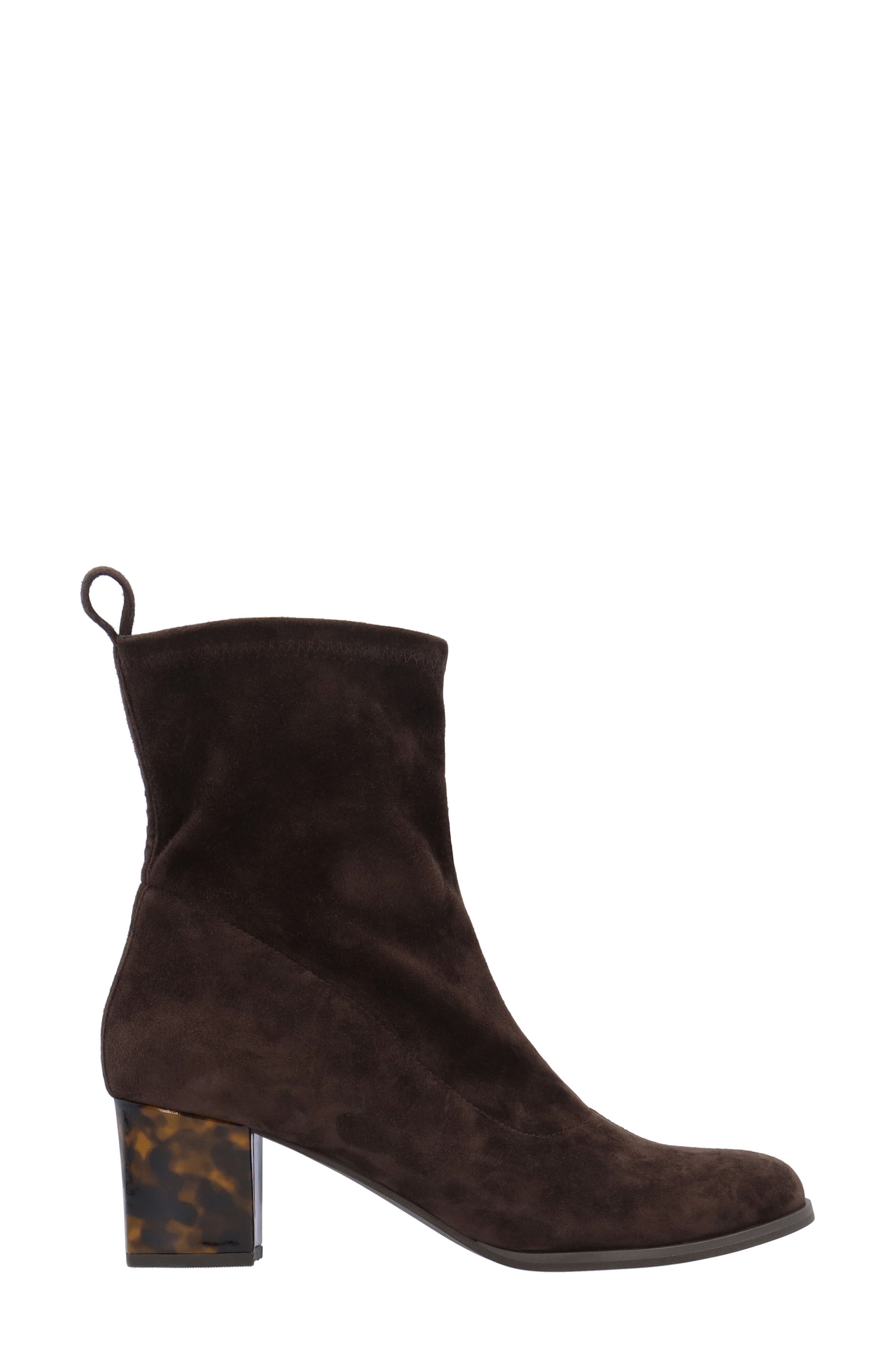 L
Amour des Pieds Picarus Bootie, Alternate, color, Chocolate