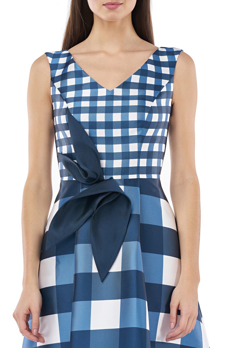 Kay Unger Sleeveless Fit & Flare Dress, Alternate, color,