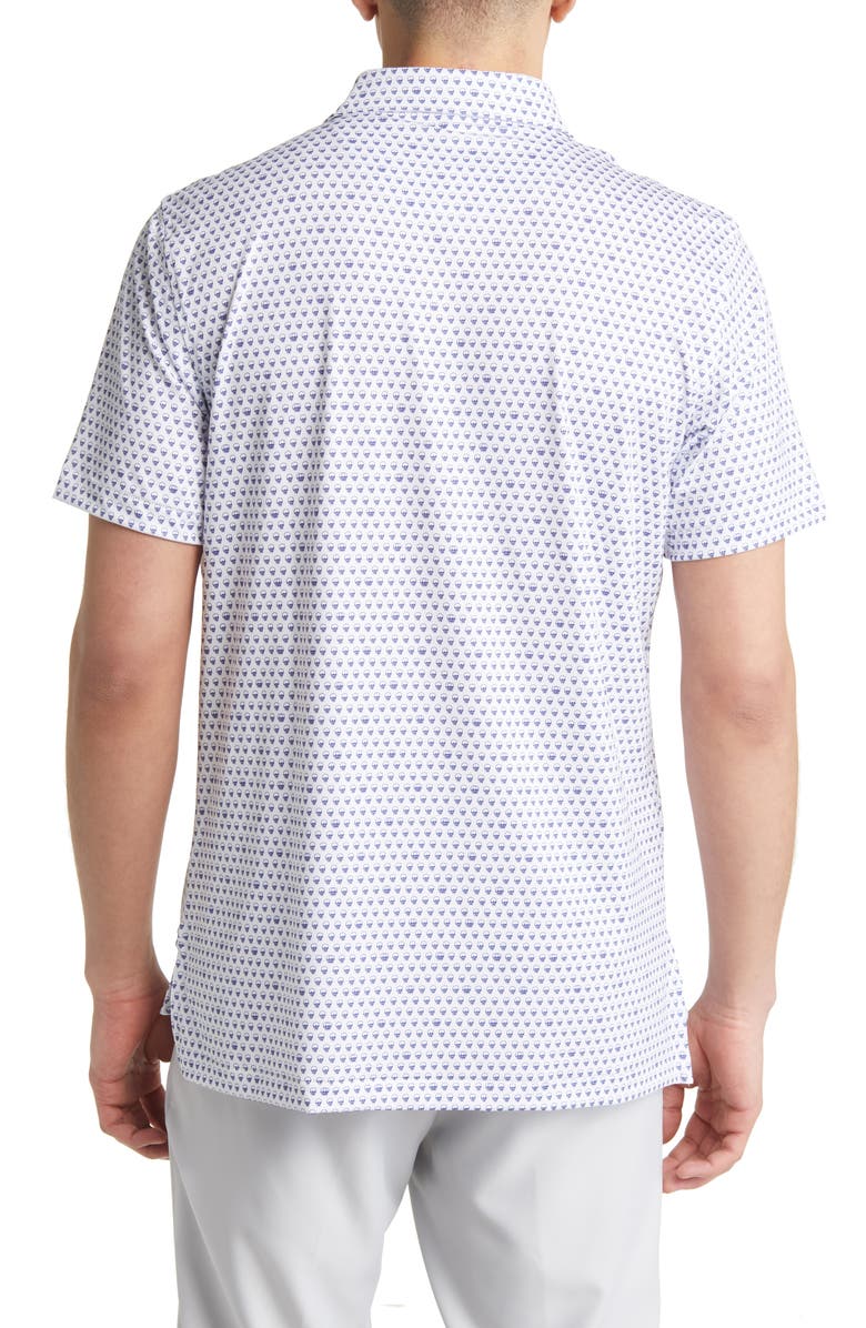 Peter Millar Seeing Double Performance Jersey Polo, Alternate, color, 