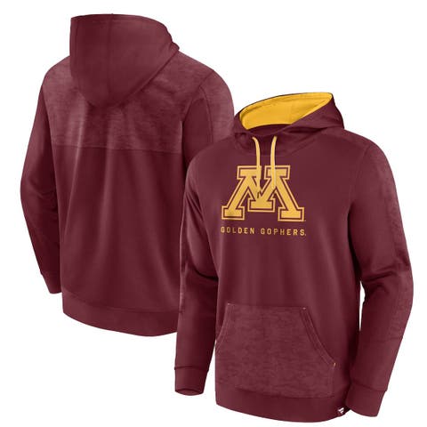 Men's Fanatics Branded Maroon Minnesota Golden Gophers Defender Pullover Hoodie