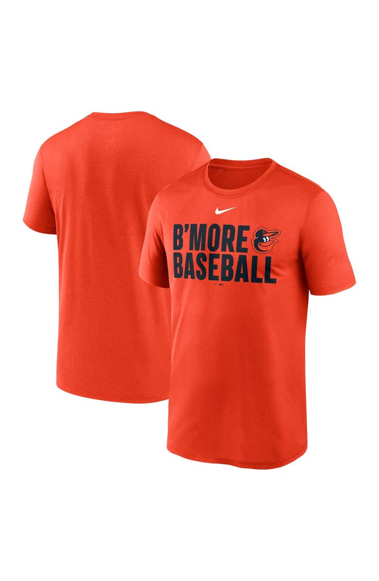 Nike Men's Nike Orange Baltimore Orioles Local Legend Performance T-Shirt, Alternate, color, Orange