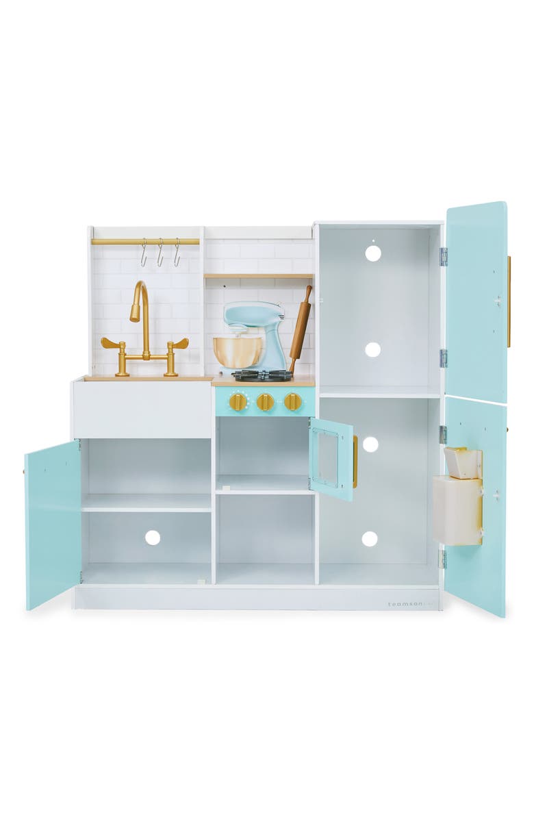 Teamson Kids Biscay Delight Kitchen Playset, Alternate, color, Mint