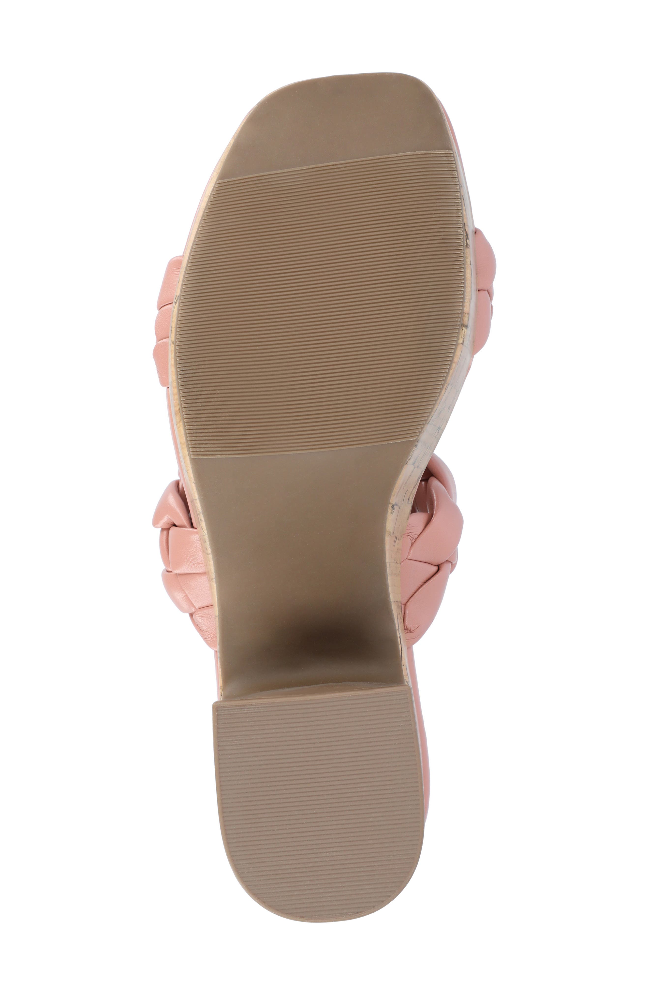 Kyaa Vegan Leather Platform Sandal, Alternate, color, PINK