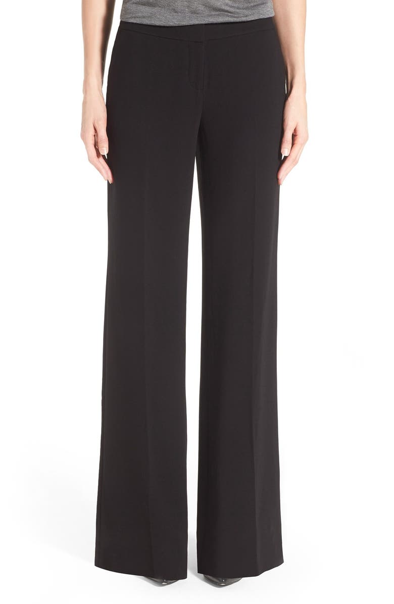 Halogen<sup>®</sup> Flat Front Wide Leg Pants, Main, color, 