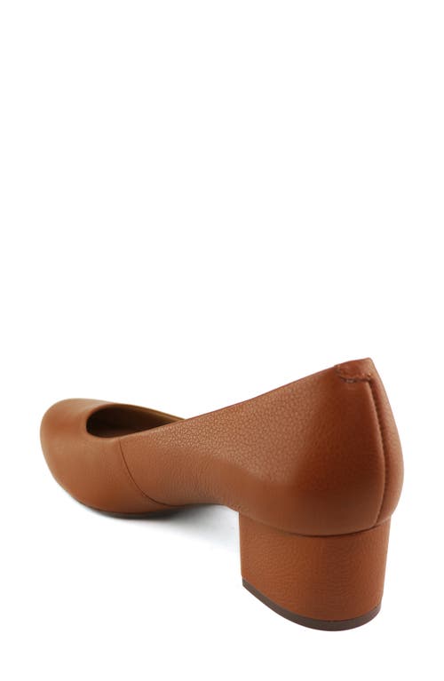 Marc Joseph New York Broad Street Patent Leather Pump In Brown