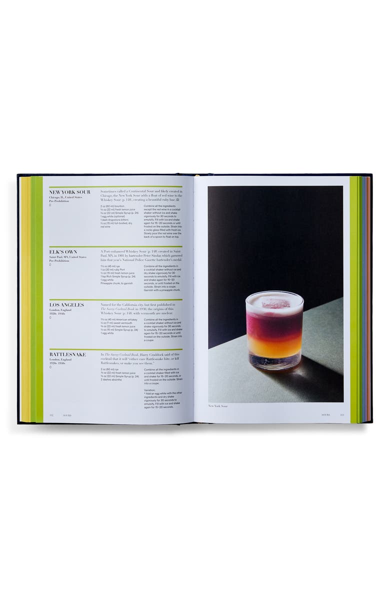 Phaidon Press 'Spirited: Cocktails from Around the World' Recipe Book, Alternate, color, Blue