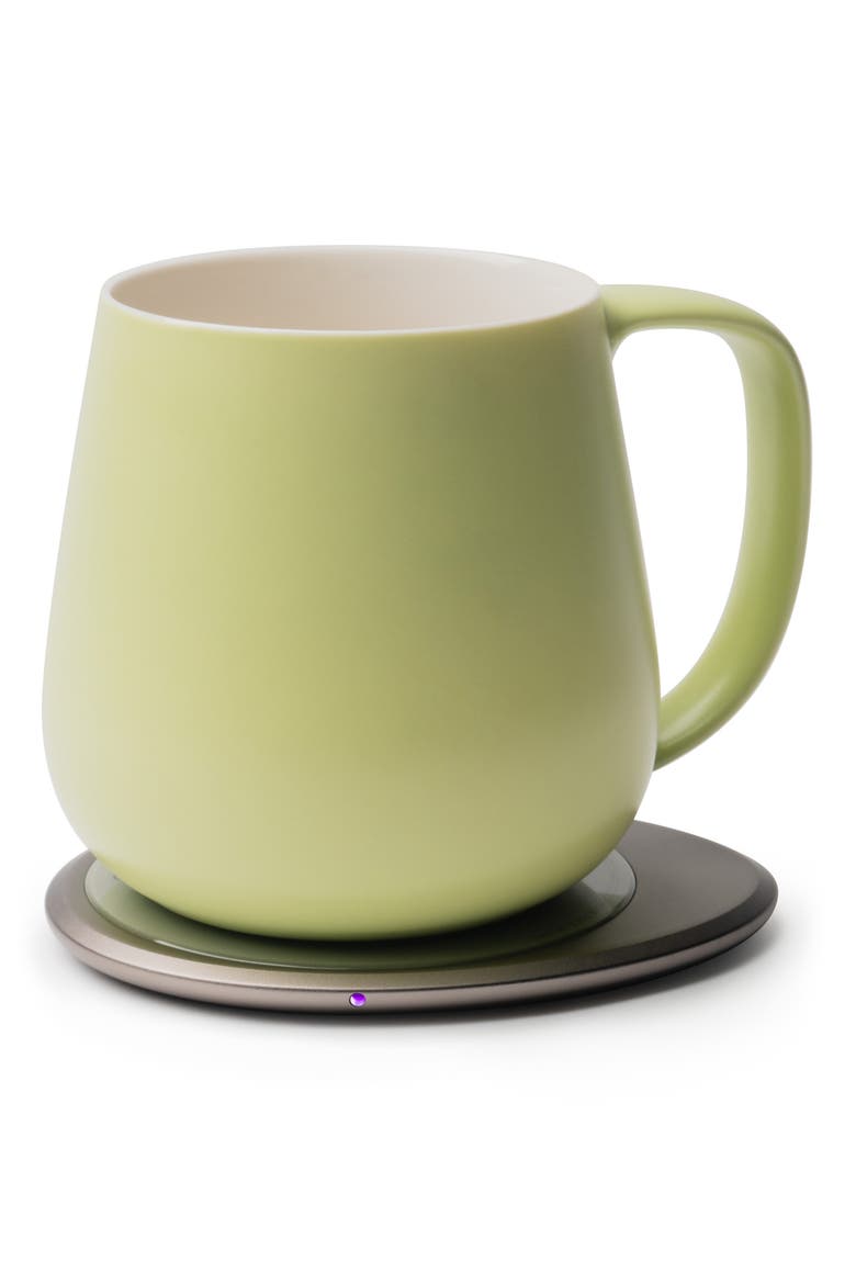 Ui+ Mug & Warmer Set, Main, color, VERDE GREEN