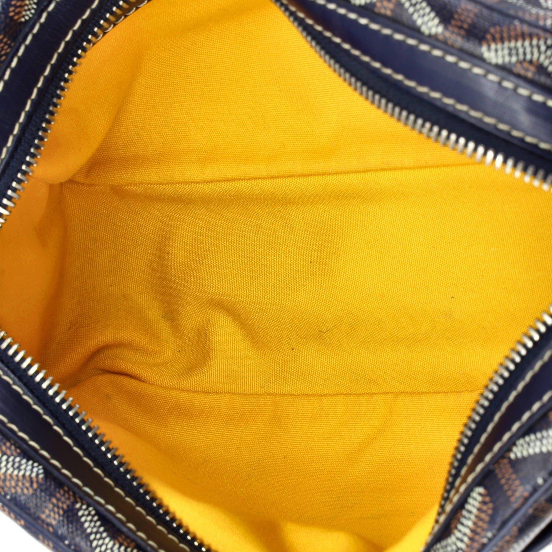 Pre-Owned Goyard Cap Vert Bag Coated Canvas, Alternate, color, Blue