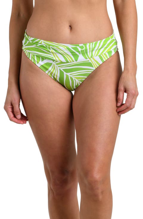 Serene Palm Bikini Bottoms