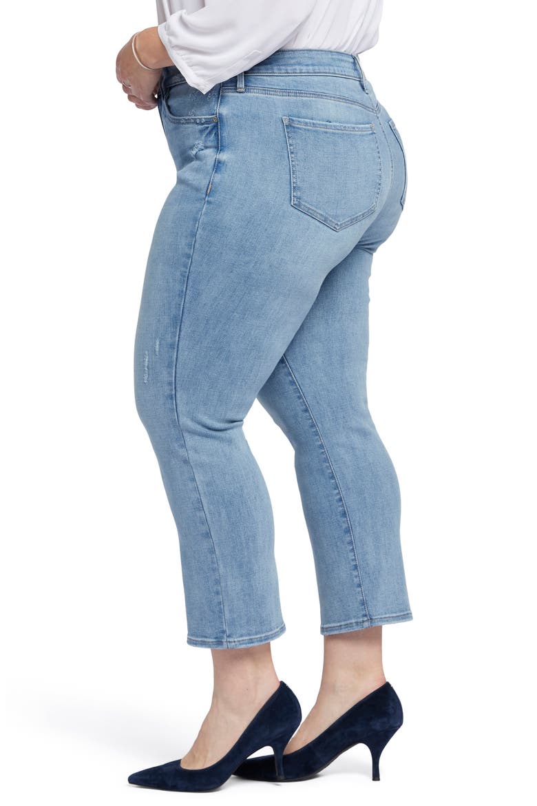 Marilyn Ankle Straight Leg Jeans, Alternate, color, LAKEFRONT