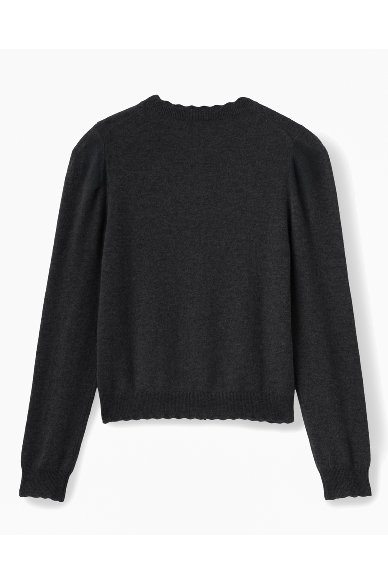 Lucy Cashmere Sweater, Alternate, color, Noir