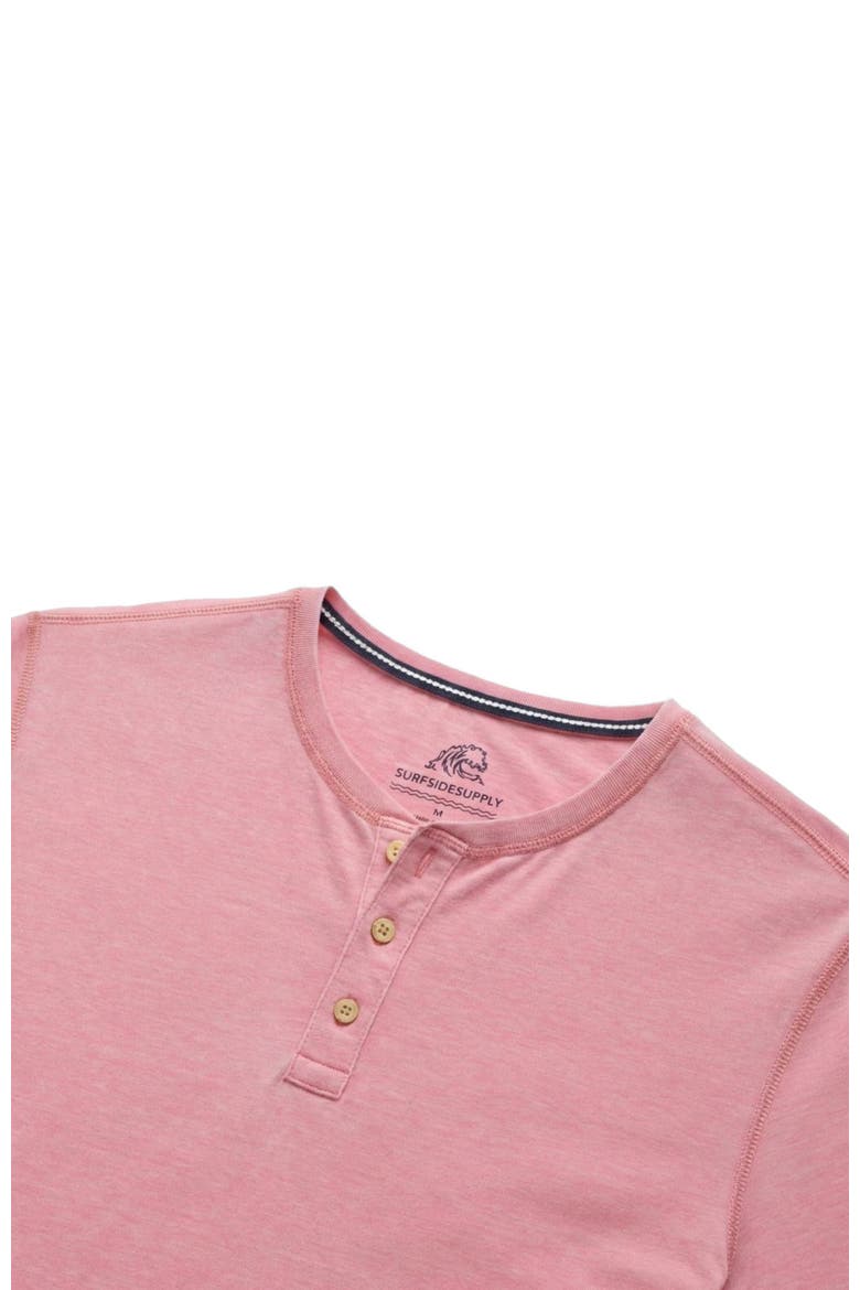 Sean Burnout Henley, Alternate, color, Brandied Apricot
