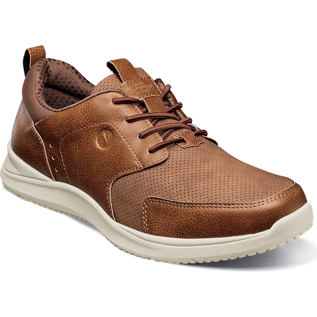 Nunn Bush Conway Moc Toe Oxford Sneaker In Tan Multi
