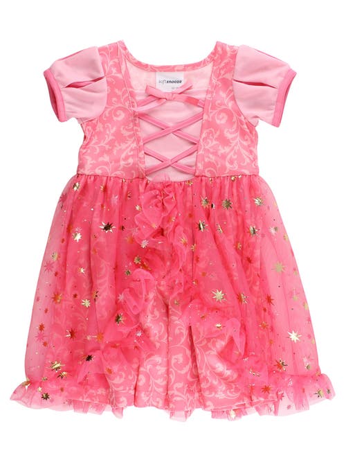Rufflebutts Babies' Princess Dress-up Corset Nightgown In Pink